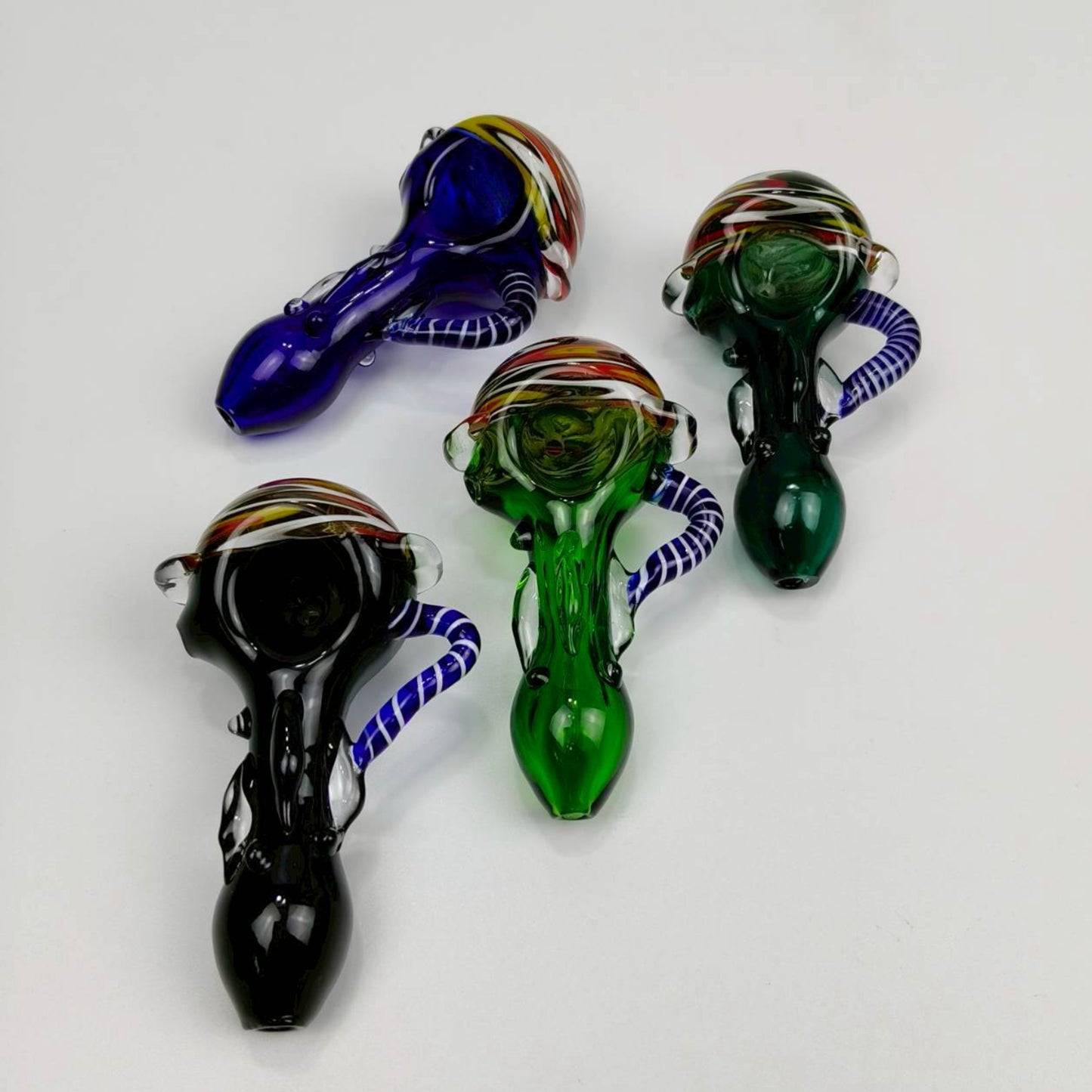 PIPE | DAZED HEAD WITH HORNS 3.5 INCH