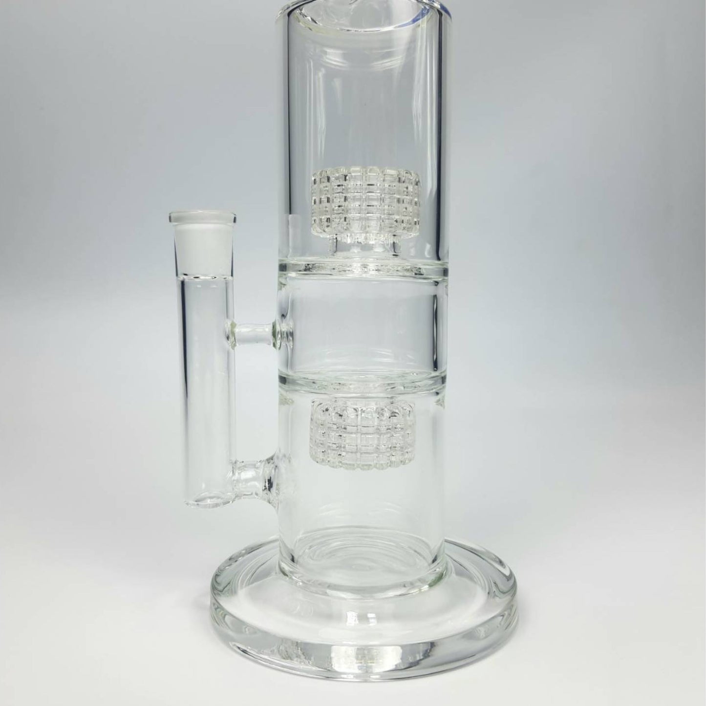 Glass Bong | ROOR TECH STRAIGHT WITH DOUBLE MATRIX PERCOLATORS 16 INCH
