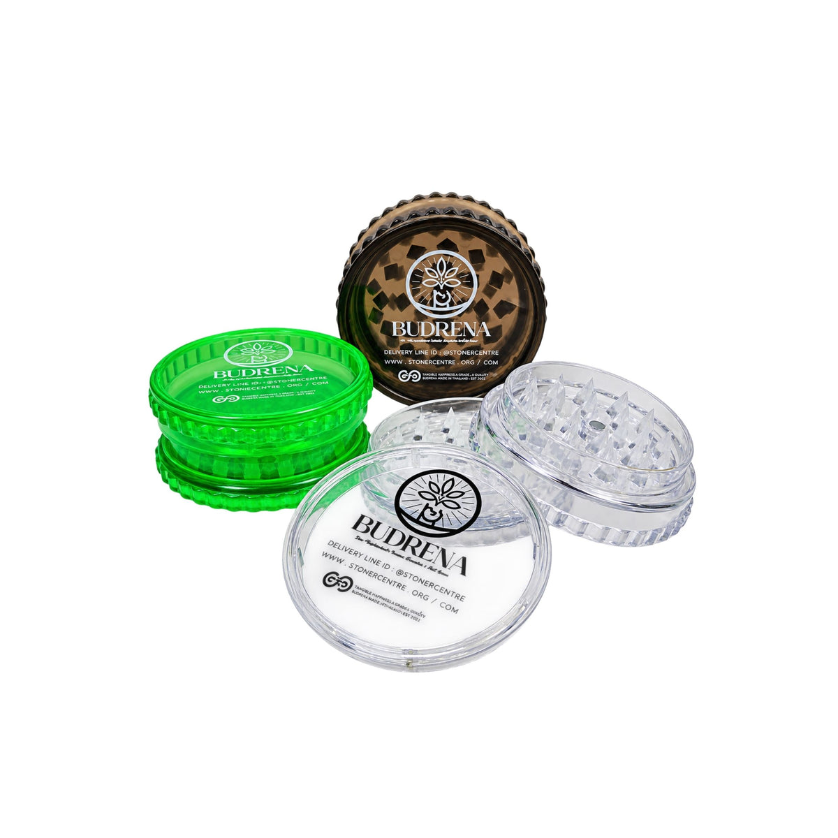GRINDER | BR ACRYLIC GRINDER 3 LAYERS 60 MM