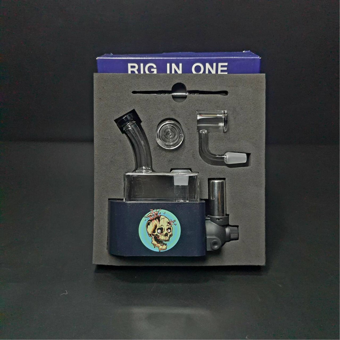 Glass Bong | UNDEAD RIG IN ONE ONE RIO PORTABLE QUARTZ SET