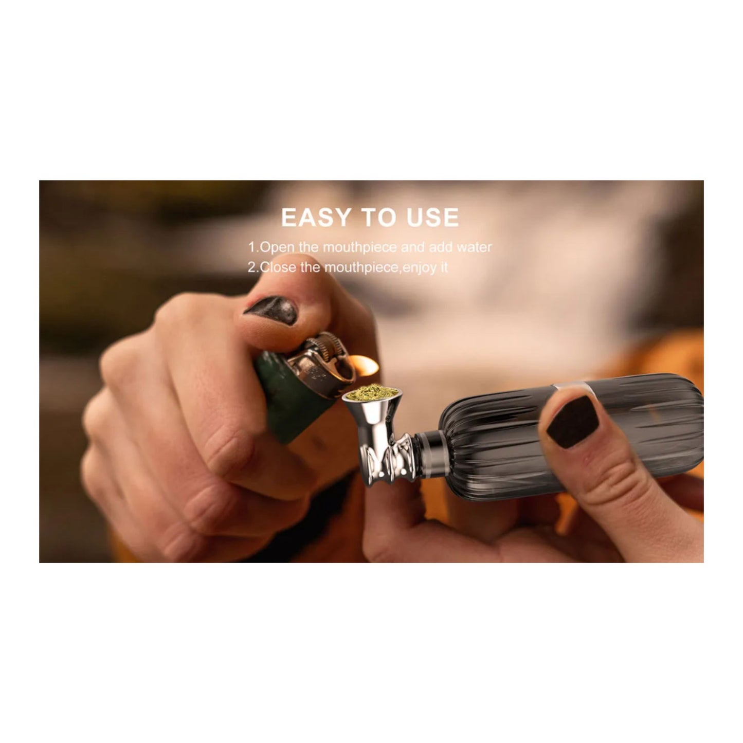 PIPE | LTQ VAPOR WATER PIPE 6.5 INCH