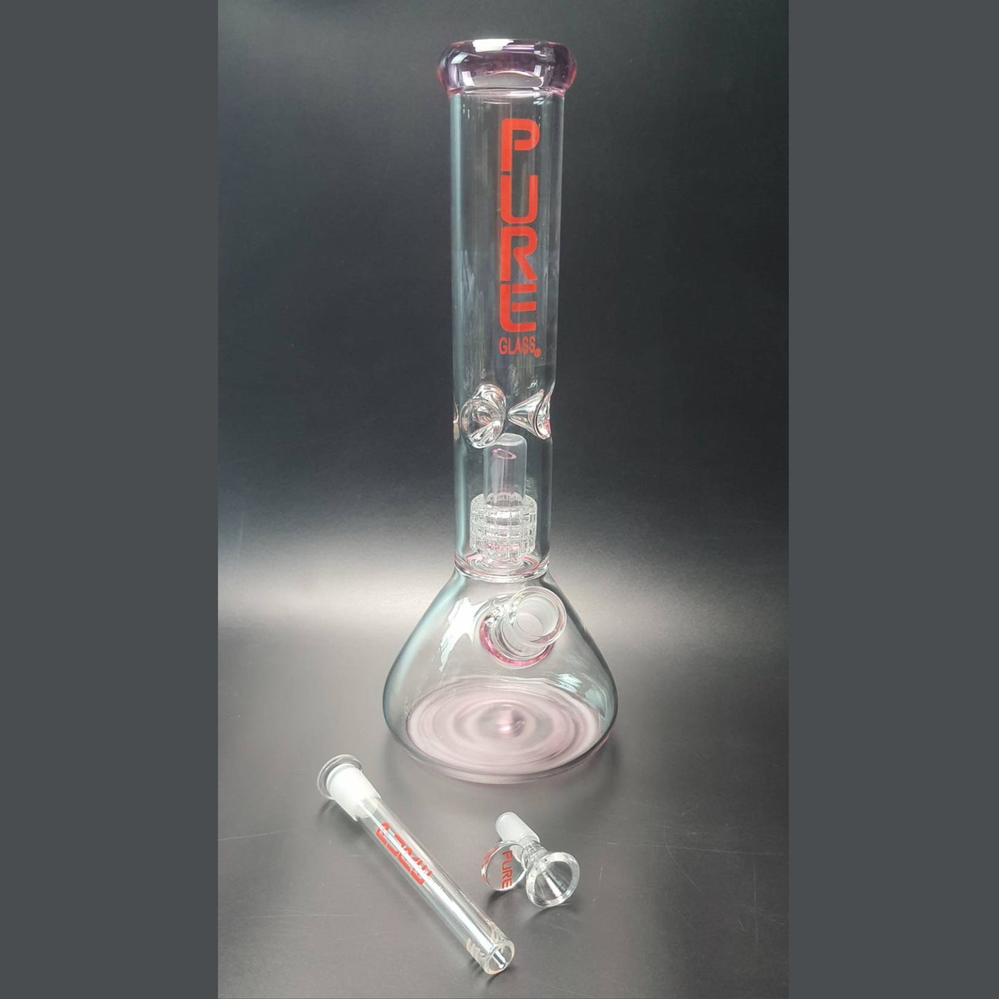 Glass Bong | PURE GLASS BEAKER 14 INCH