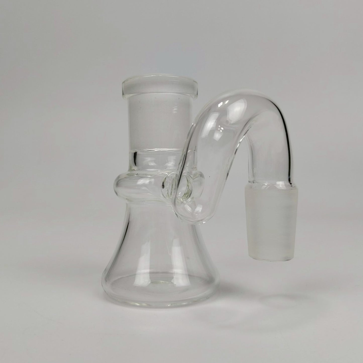 PERCULATOR | MILK BOTTLE PERCULATOR - CLEAR GLASS 14&18 MM 90 DEGREE