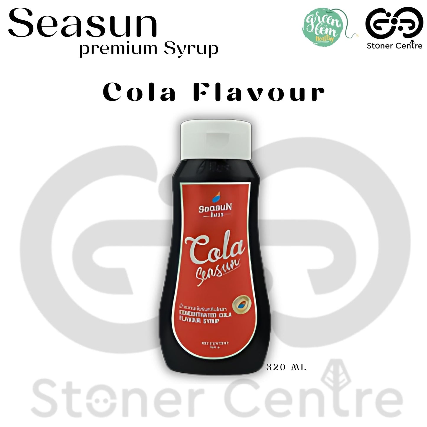 Seasun Premium Concentrated Syrup - Cola | "กลิ่นโคล่า" สีสรรไซรัป น้ำหวานเข้มข้นพรีเมี่ยม น้ำตาล 0% KETO