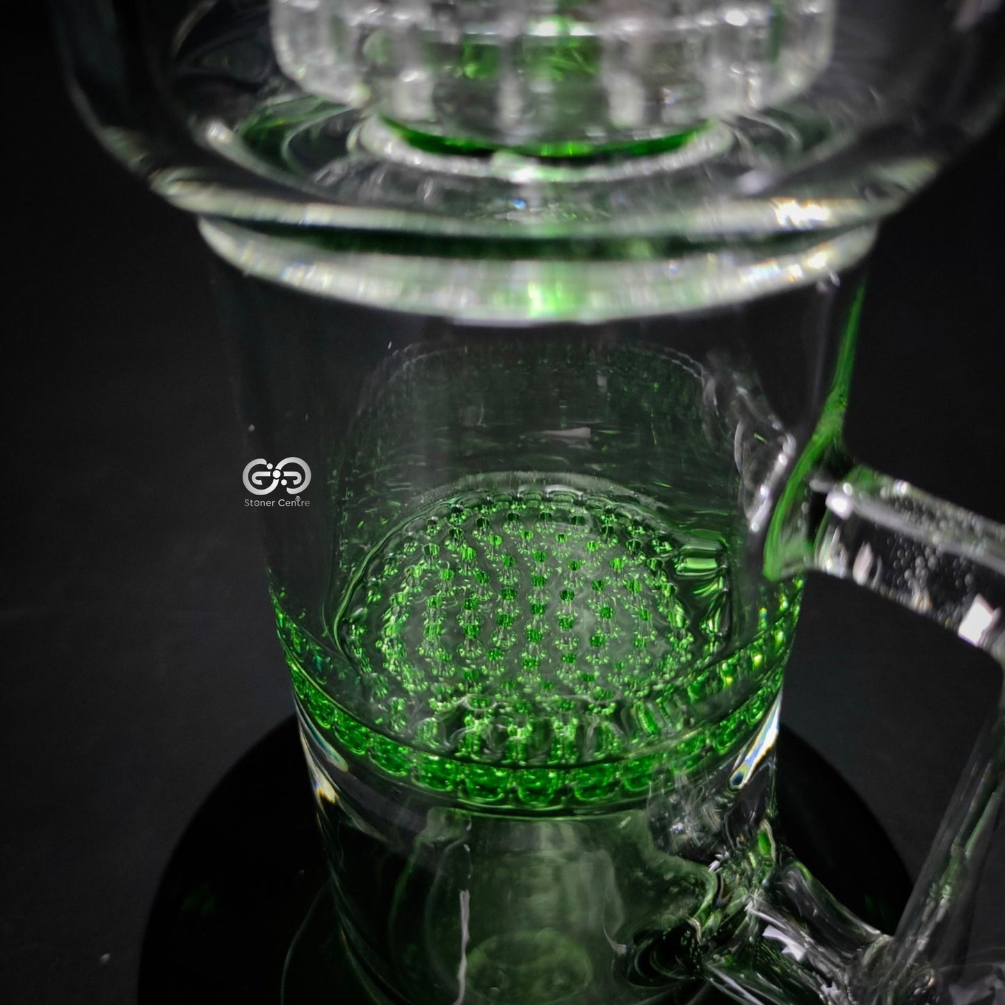 Glass Bong | PURE STRAIGHT DOUBLE PERCCOLATORS 16 INCH