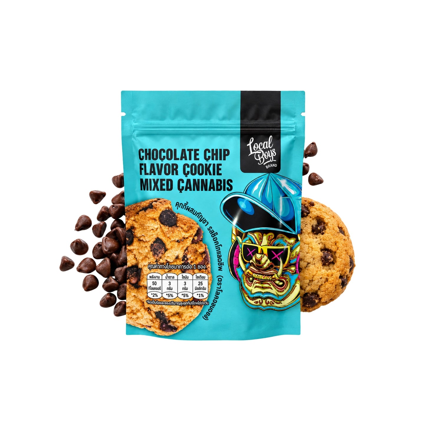 EDIBLES | COOKIE BAKES - CHOCOLATE CHIP 1.6 MG