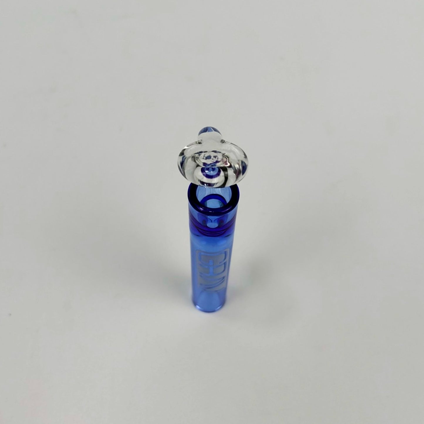 PIPE | GRAV CONCENTRATE TESTER OIL CHILLUM 3.5 INCH | LIGHT BLUE BODY