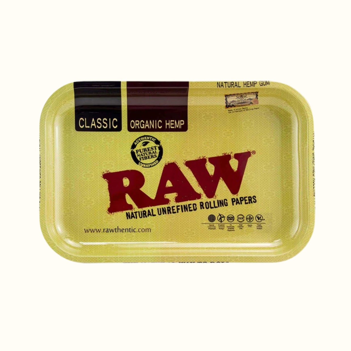 TRAY | RAW TRAY METAL - CLASSIC SIZE : 19X28.5 CM