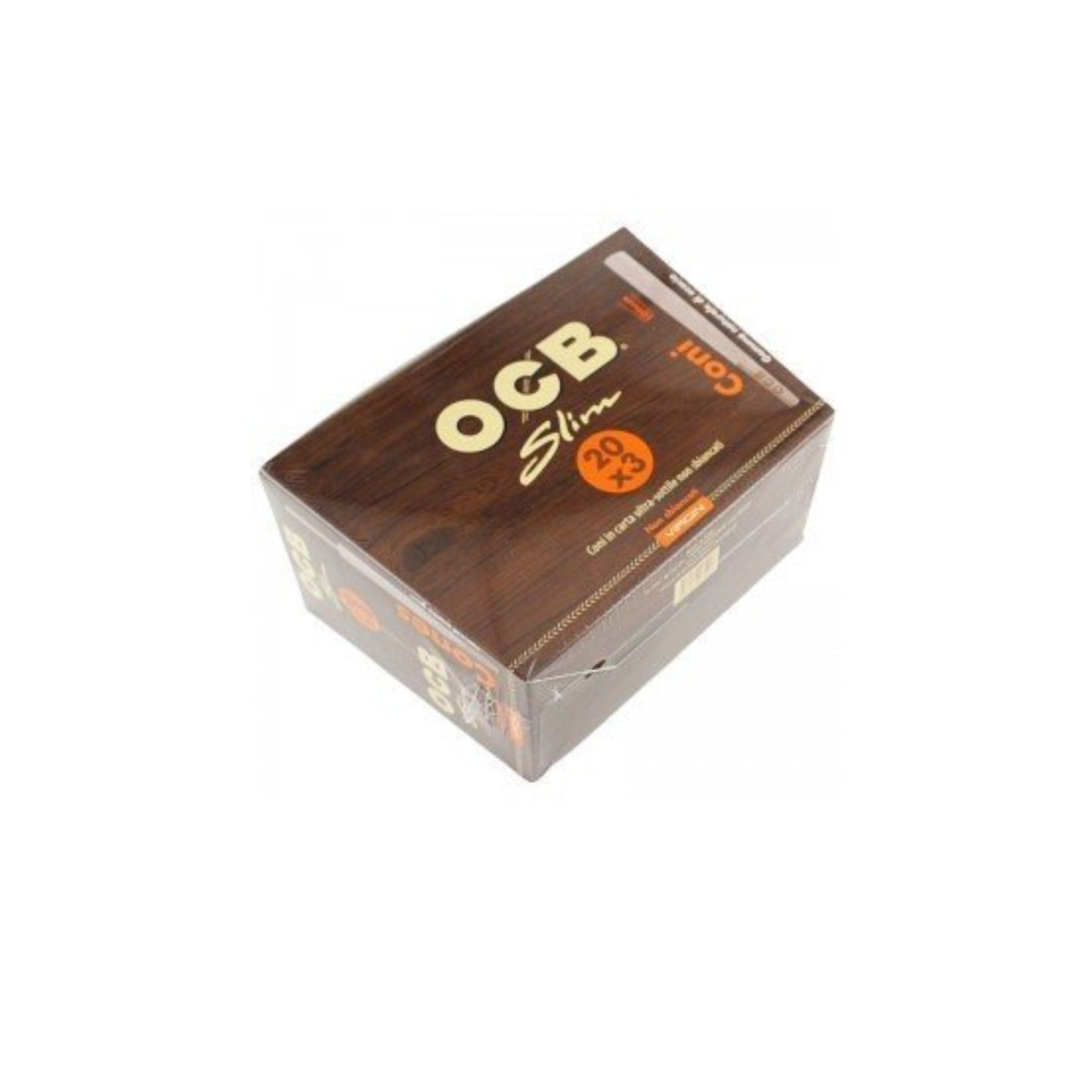ROLLING PAPER | OCB VIRGIN KINGSIZE PRE - ROLLED CONES
