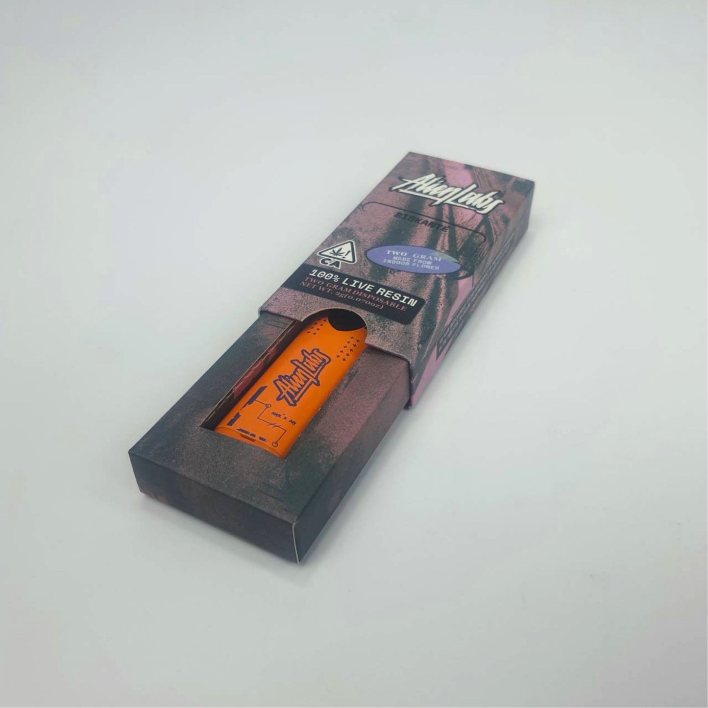 ALIEN LABS LIVE RESIN DISPOSABLE 2.0ML | BISKANTE : SATIVA