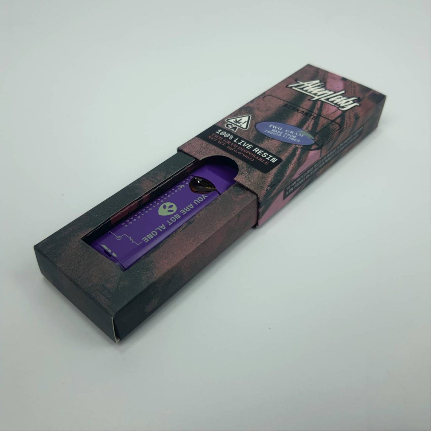 ALIEN LABS LIVE RESIN DISPOSABLE 2.0ML | BISKANTE : SATIVA