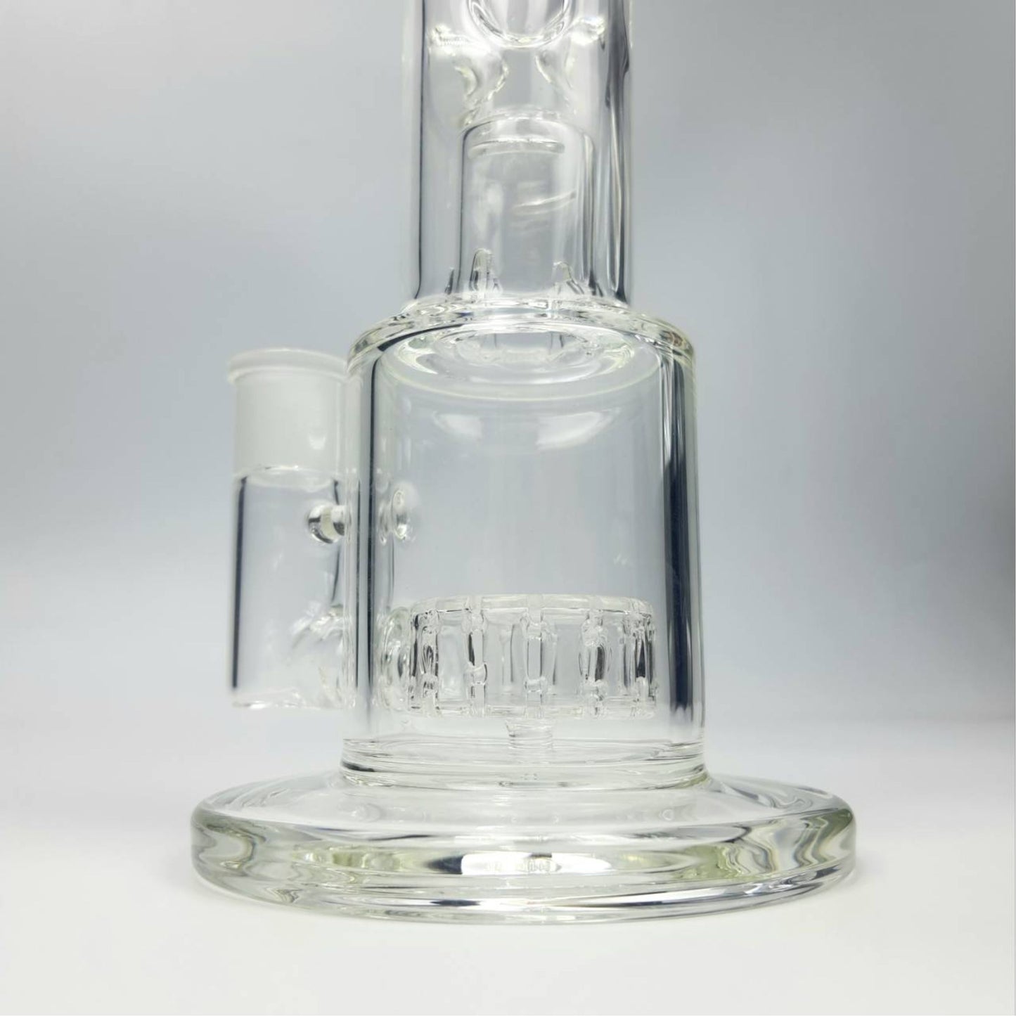 GLASS BONG | DYNASTY STRAIGHT 12 INCH WITH HELIX & DOME PERC