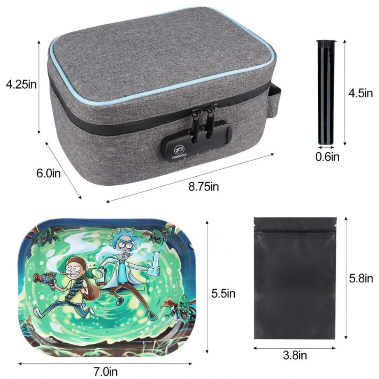 FIREDOG | TZ15 (SMELL-PROOF BAG)