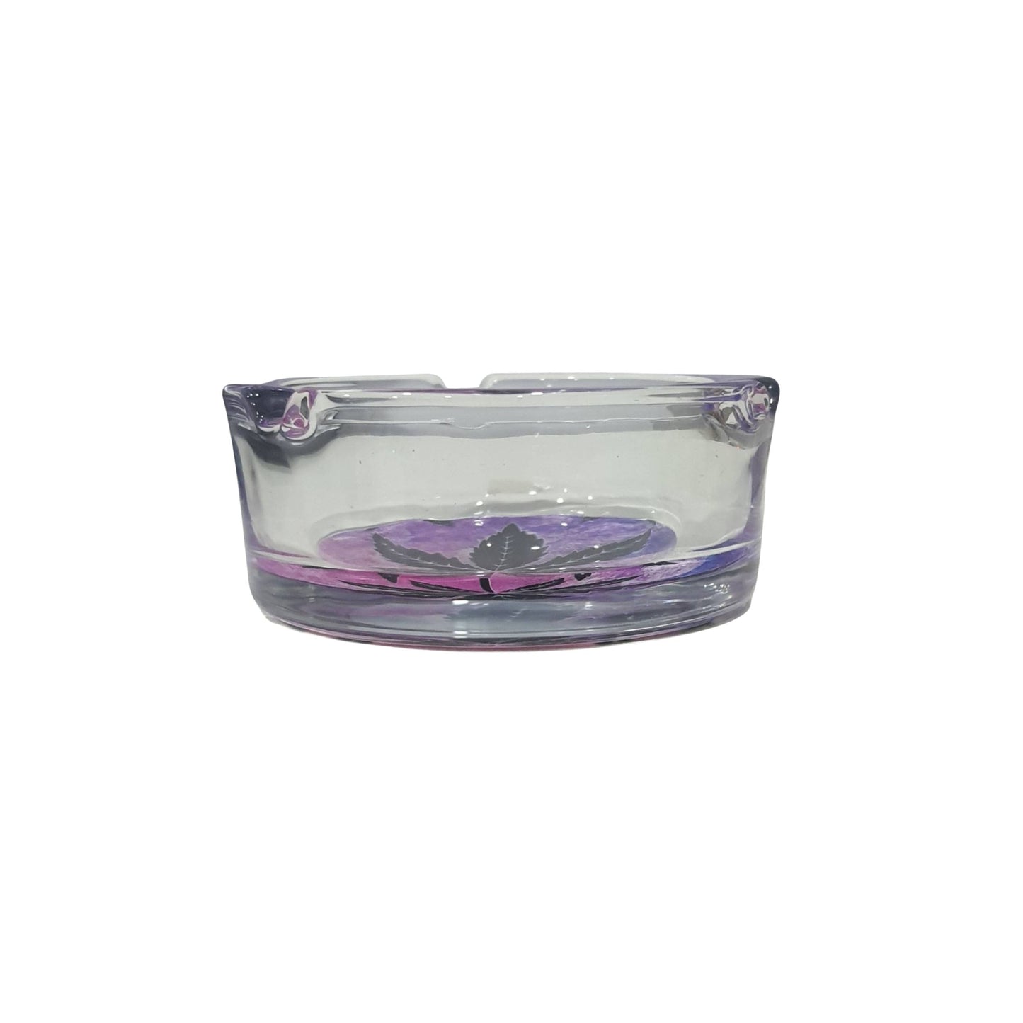 TRAY | TRAY - MJ GLASS ASHTRAY | 8.5x3 CM.