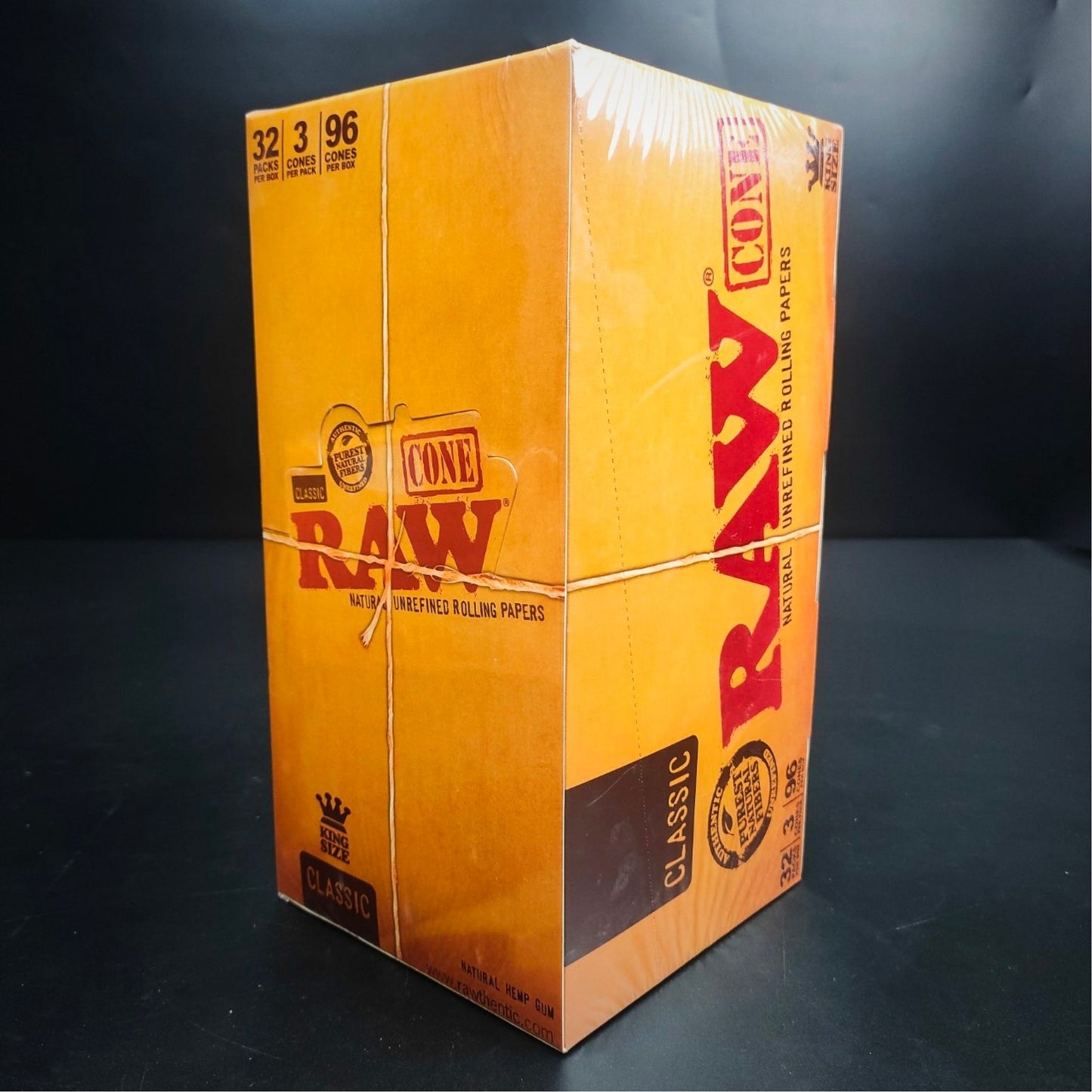 ROLLING PAPER | CHA RAW CLASSIC CONE KINGSIZE