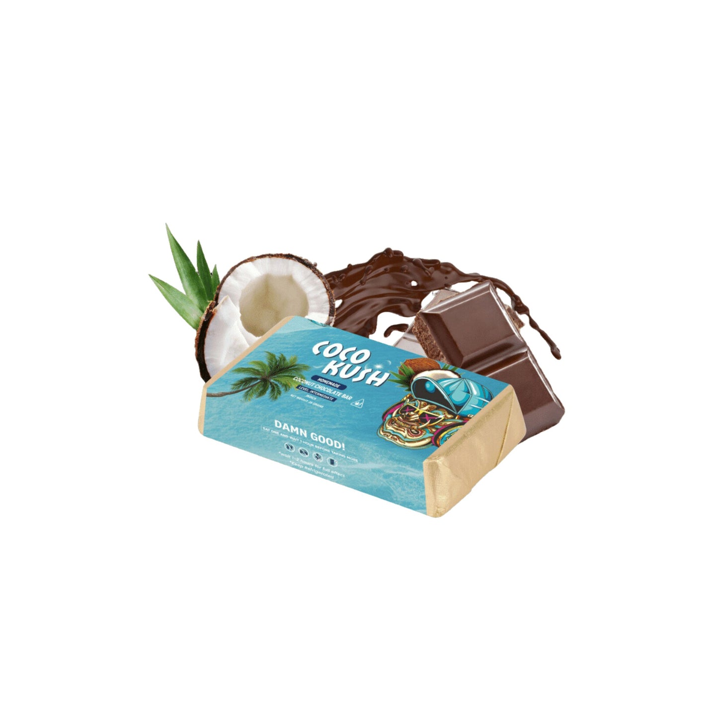 CHOCOLATE BAR | COCO KUSH CHOCOLATE & COCONUT