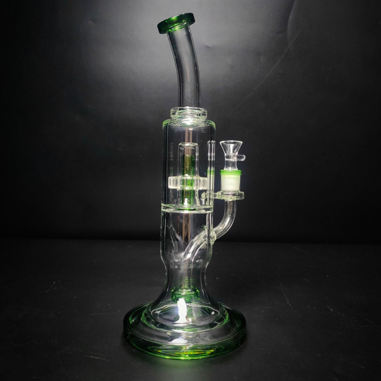 Glass Bong | EMPTY SCIENTIST STRAIGHT 12 INCH WITH DOUBLE MATRIX PERC