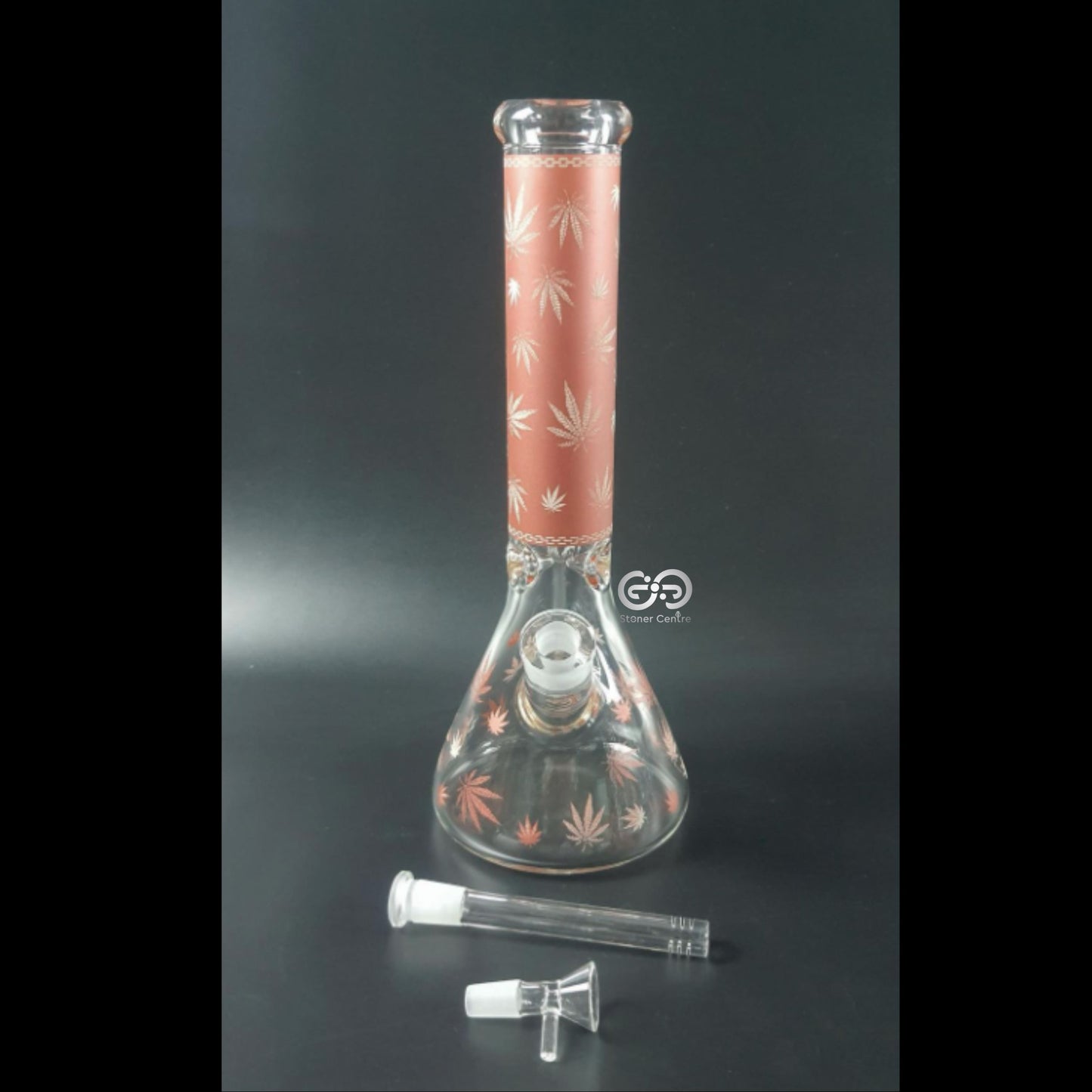 Glass Bong | MJ BEAKER GLOW IN THE DARK 14 INCH