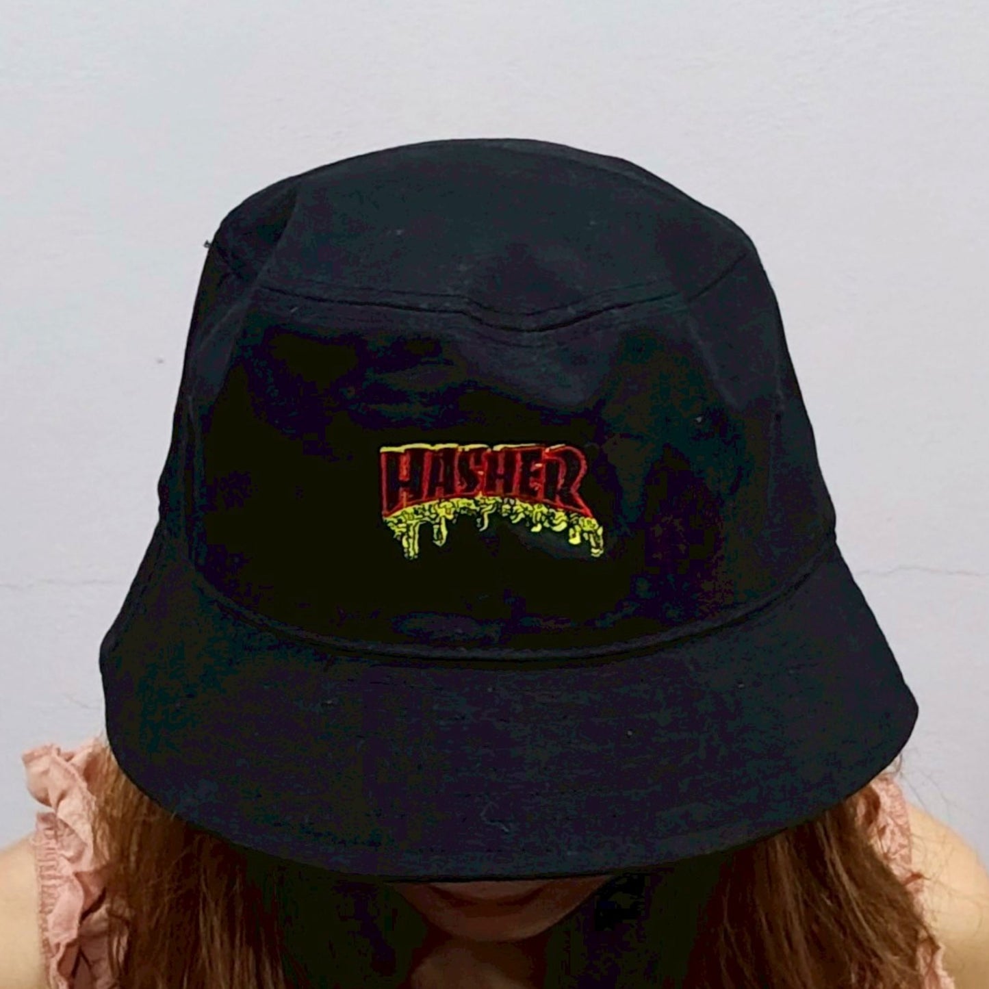 BUCKET CAP | HASHER BUCKET CAP BLACK