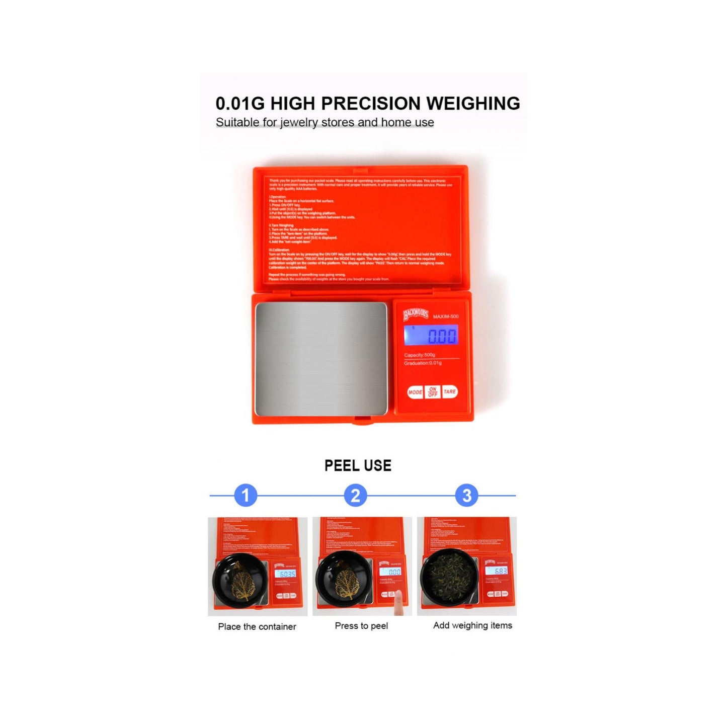 DIGITAL SCALE | CK - BACKWOODS