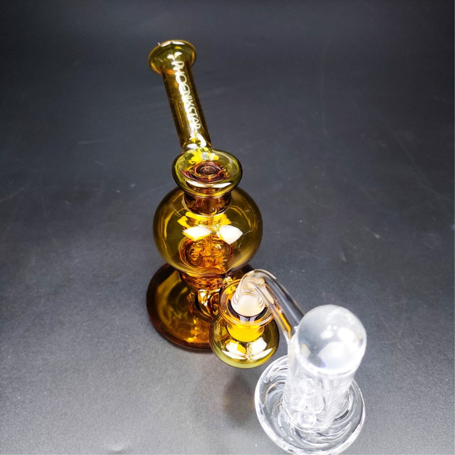 Glass Bong | 7 Pcs Recycler II Portable Oil Rig Set Full 