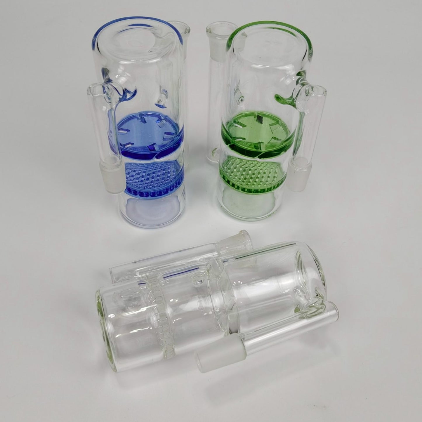 PERCULATOR | HONEYCOMB & VENTILATION 14 MM 90 DEGREE DOUBLE PERCULATOR LAYER