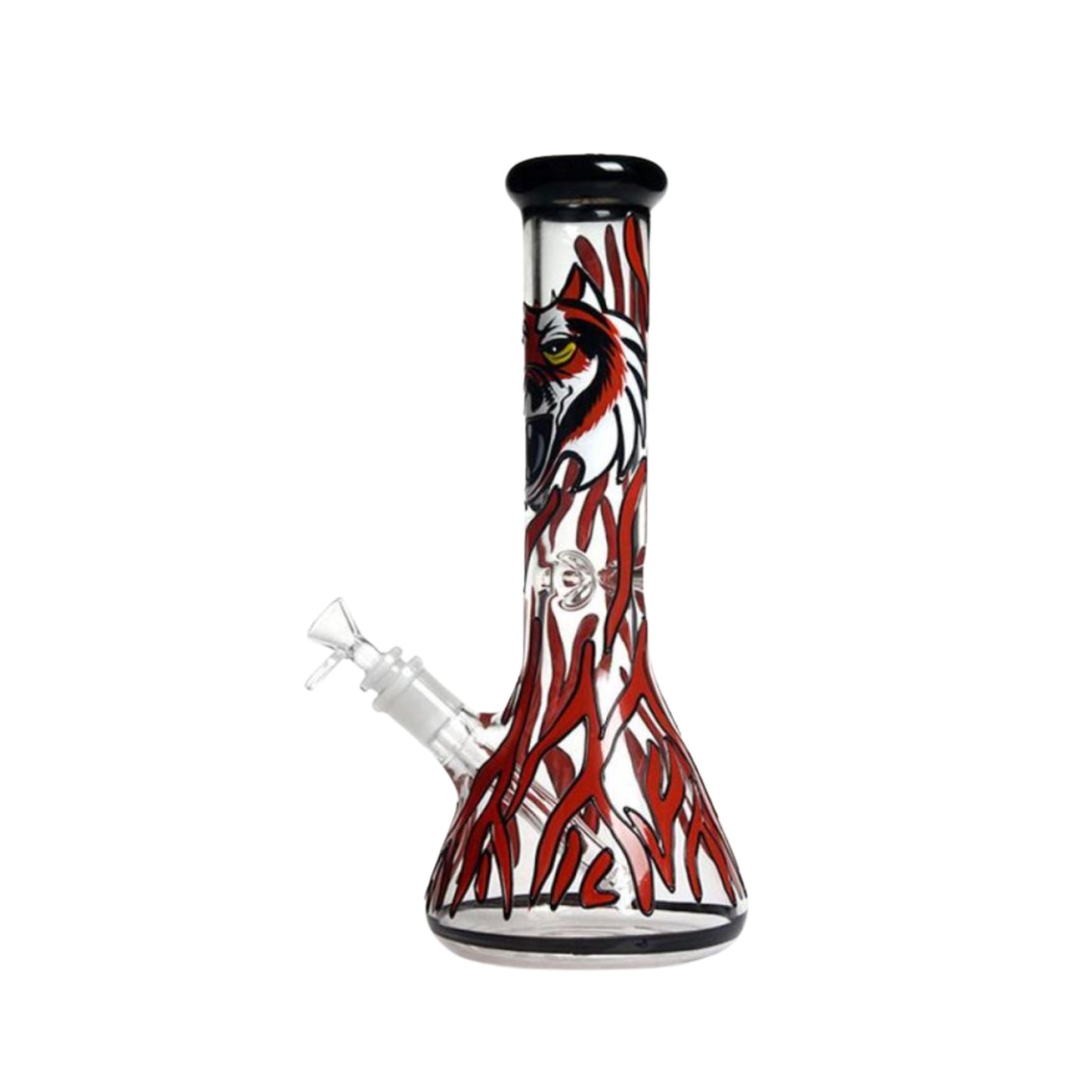 Glass Bong | RED TIGER BEAKER 13.5 INCH