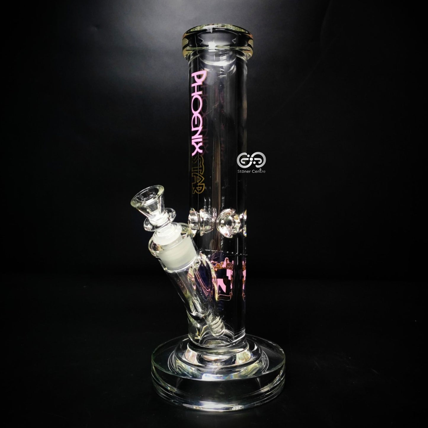 Glass Bong | PHOENIX STAIGHT 12 INCHES 9MM BASE THICK THICKEN JOINT AND EXTRA HEAVY BASE