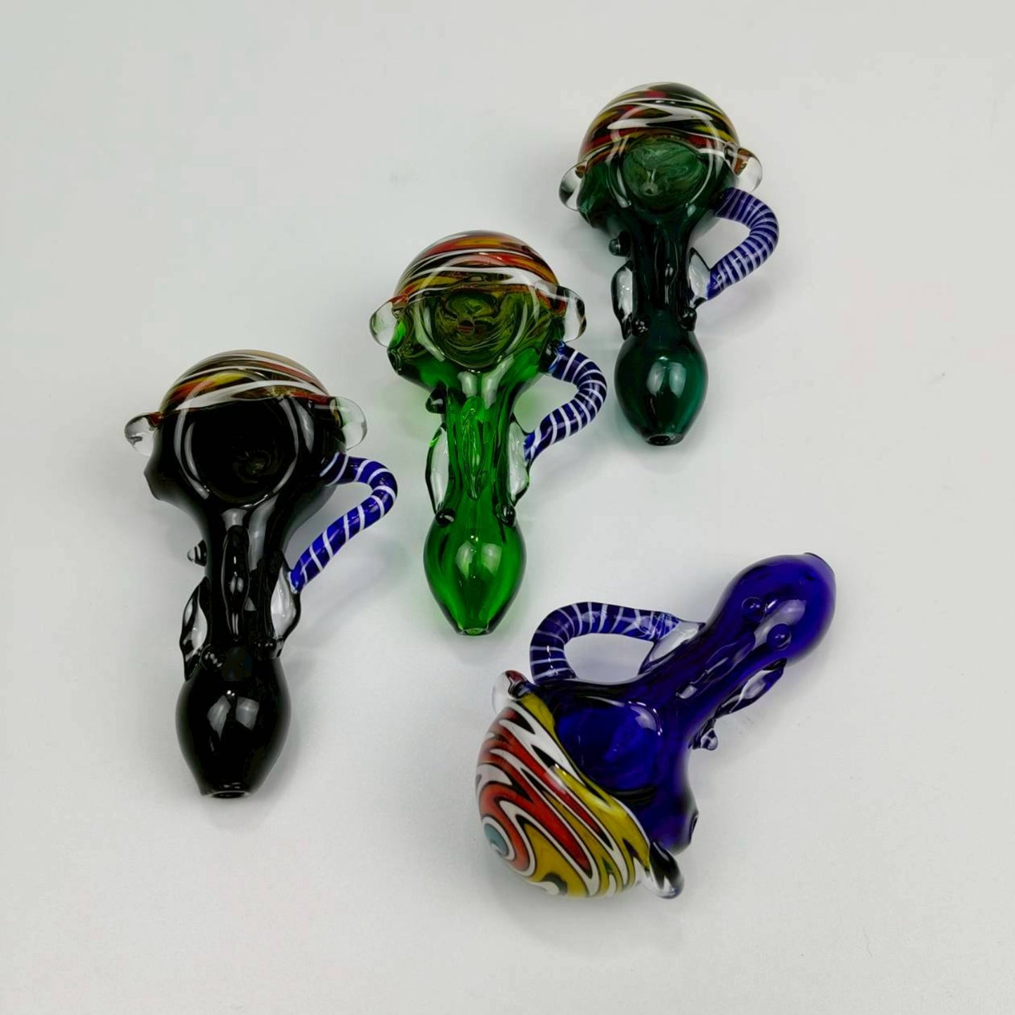 PIPE | DAZED HEAD WITH HORNS 3.5 INCH