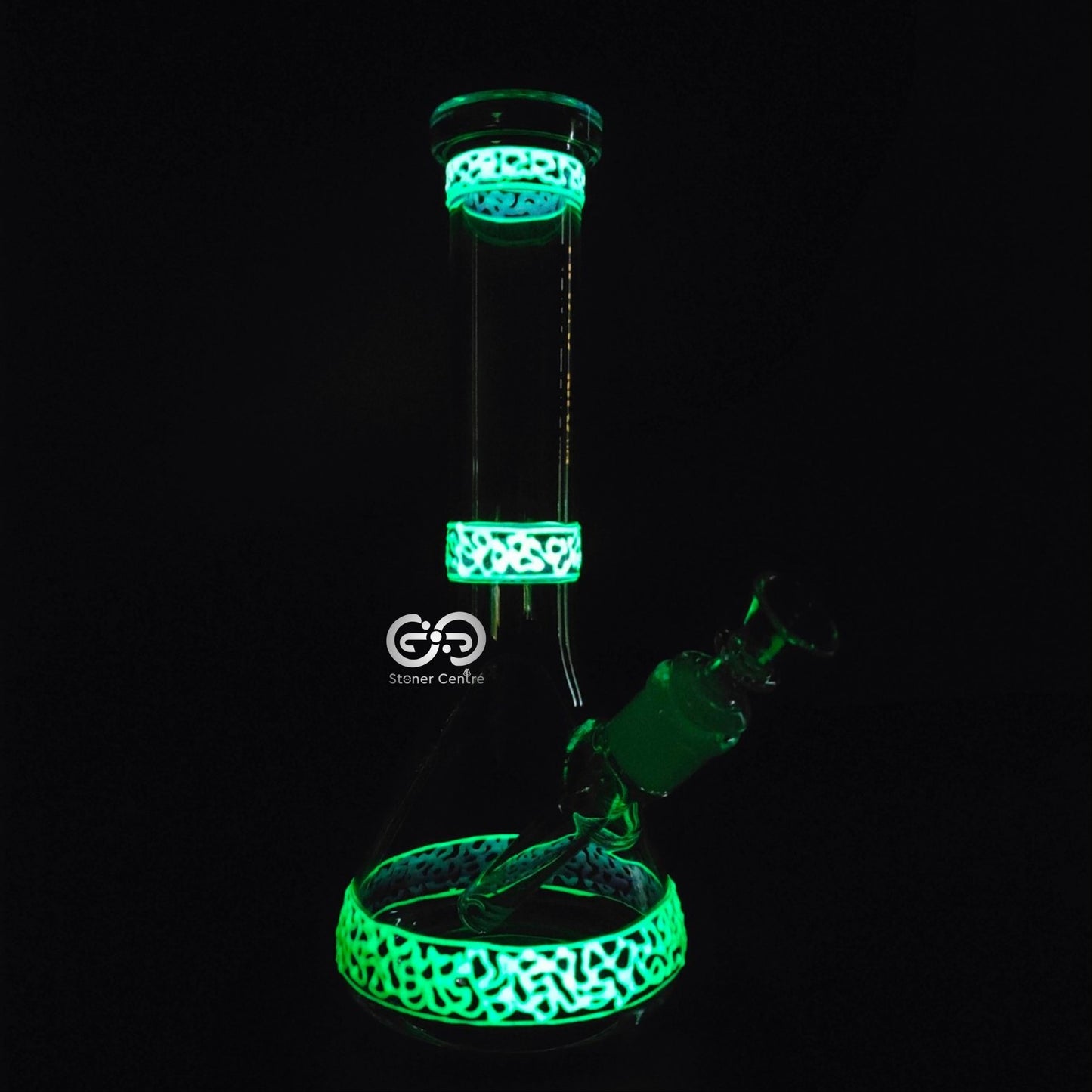 Glass Bong | PHOENIX GLOW IN THE DARK BEAKER 10 INCH