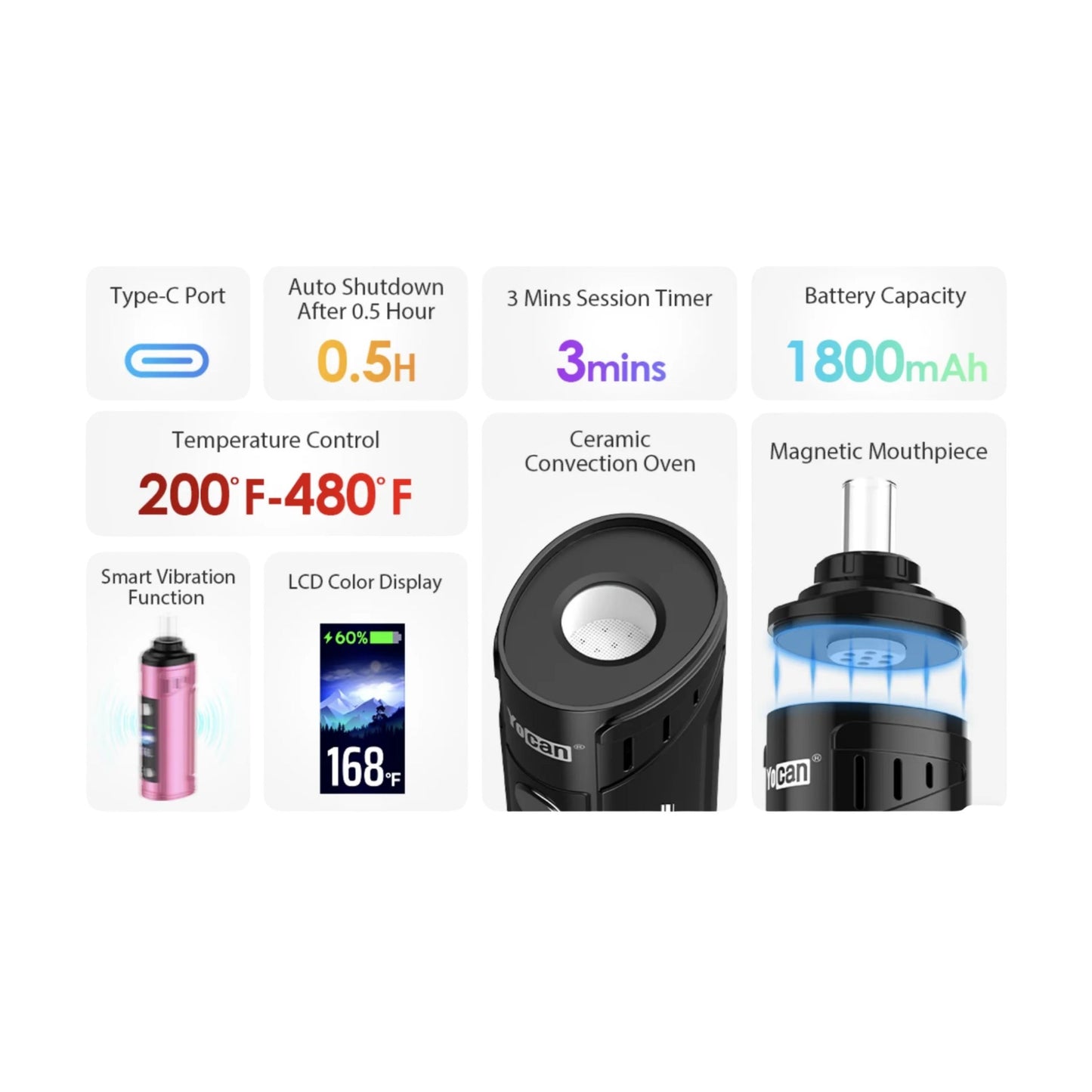 YOCAN | HIT 2 VAPORIZER / DRY HERB