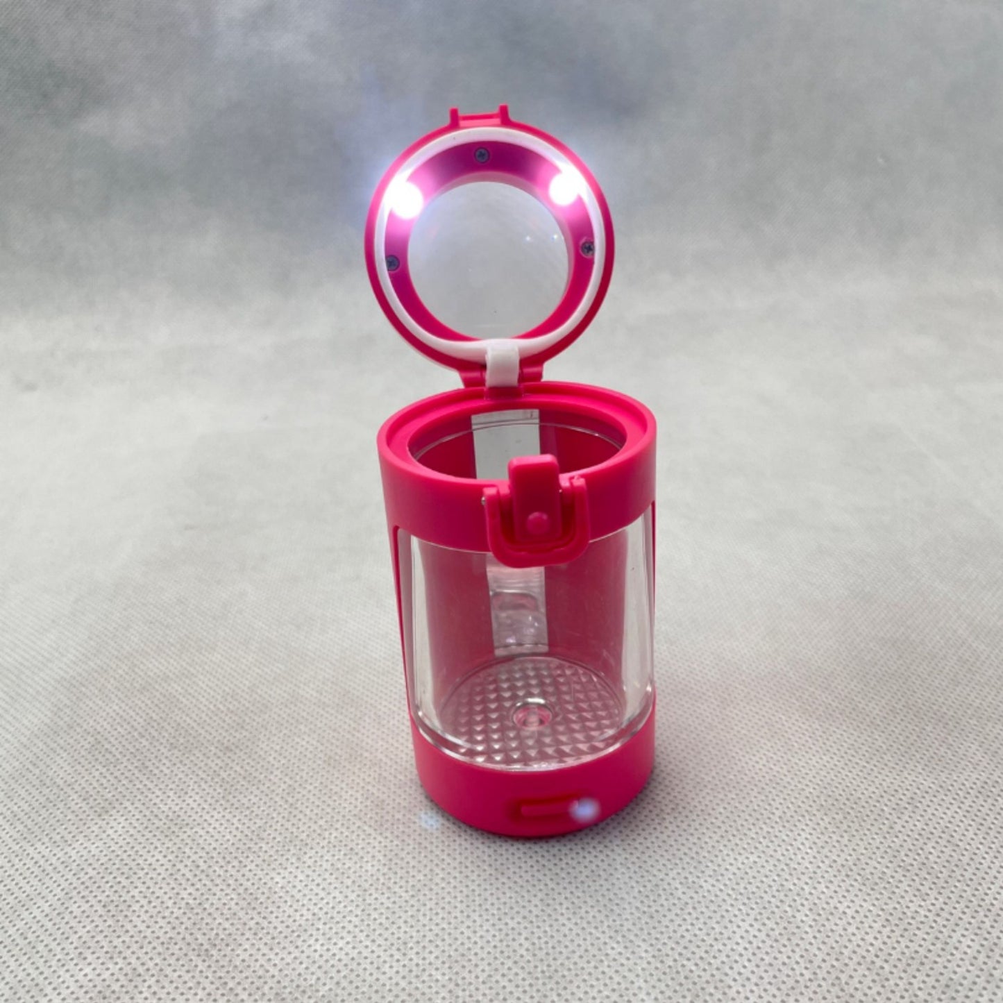 NOLOGO LED GLOW JAR WITH MAGNIFYING GLASS