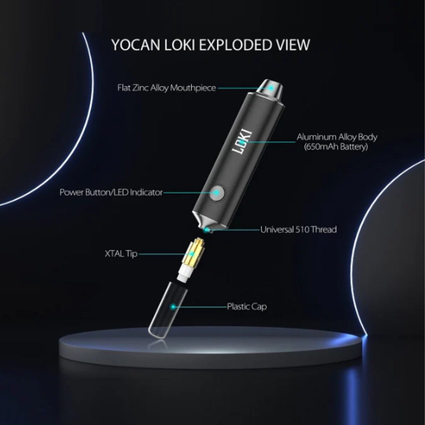 YOCAN | LOKI PORTABLE VAPORIZER