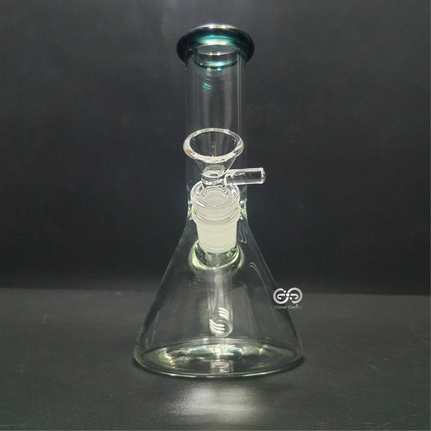 Glass Bong | WP310 COLORFUL MOUTHPIECE BEAKER MINI GLASS BONG 8 INCH