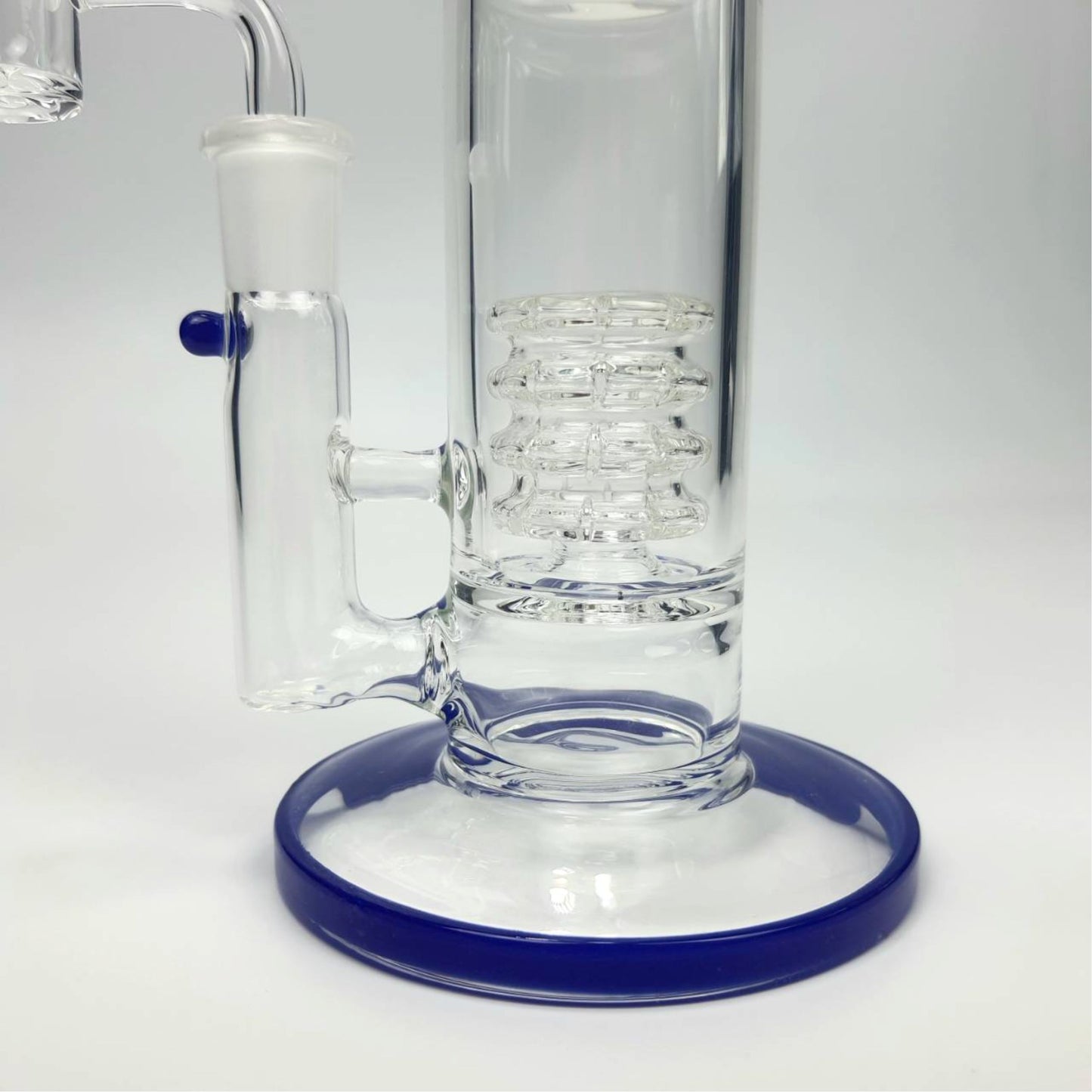 GLASS BONG | BENT NECK BONG 8 INCH WITH 4 TIER MATRIX PERCOLATOR