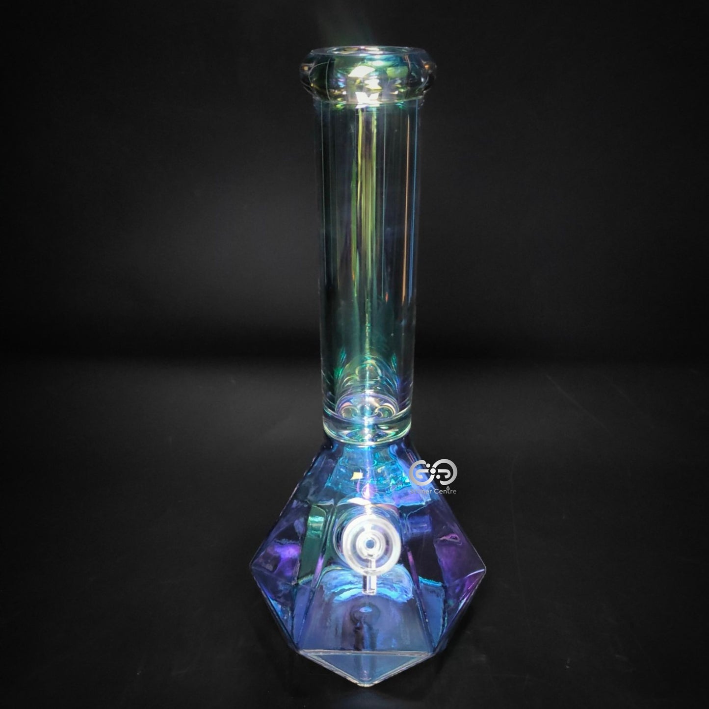 Glass Bong | HOLOGRAPHIC DIAMOND BONG 14 INCH