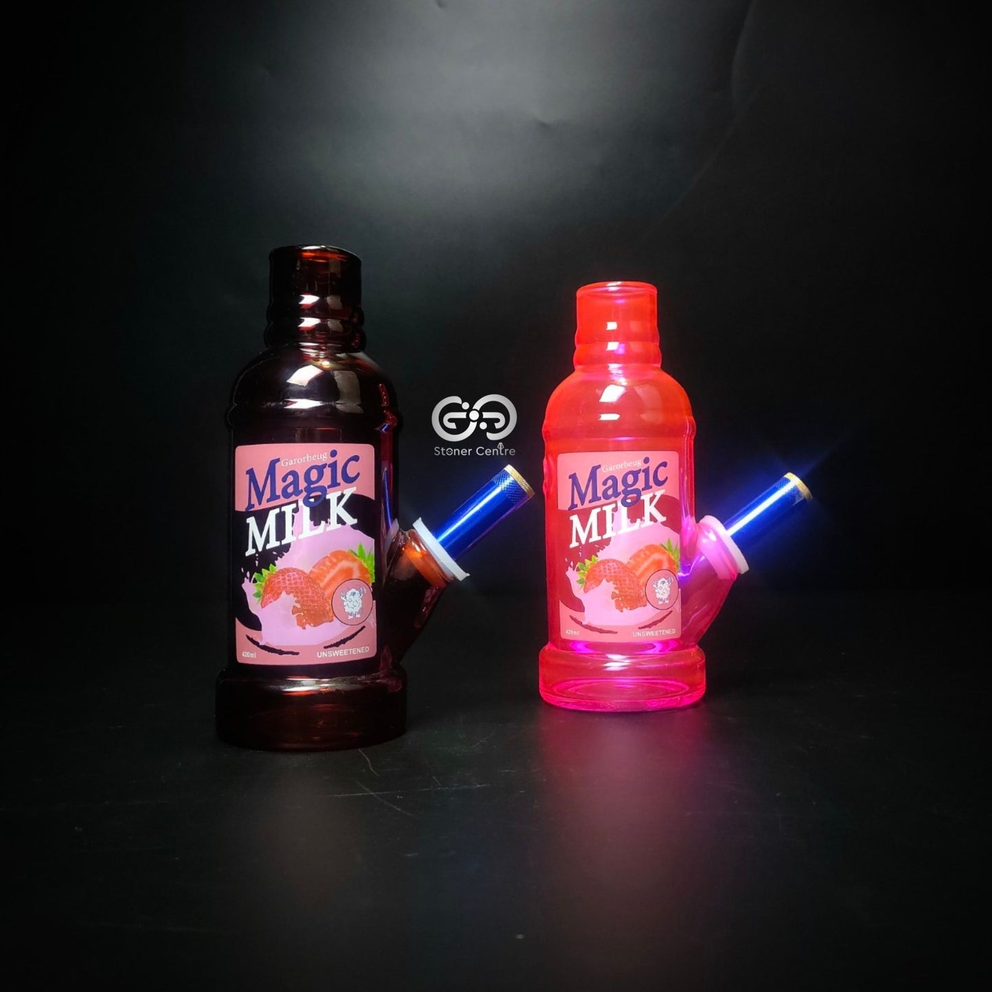 Glass Bong | MAGIC MILK GLASS SMOKING WATER PIPE 7.5 INCH