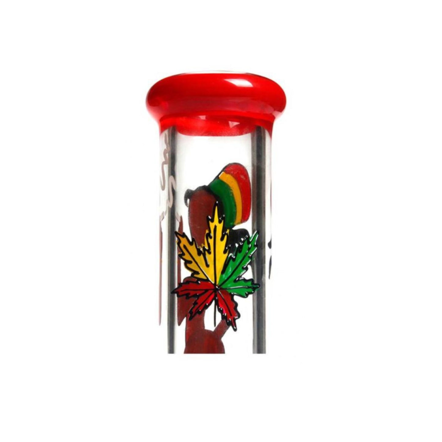 Glass Bong | RASTA WOMAN BEAKER 13.5 INCH