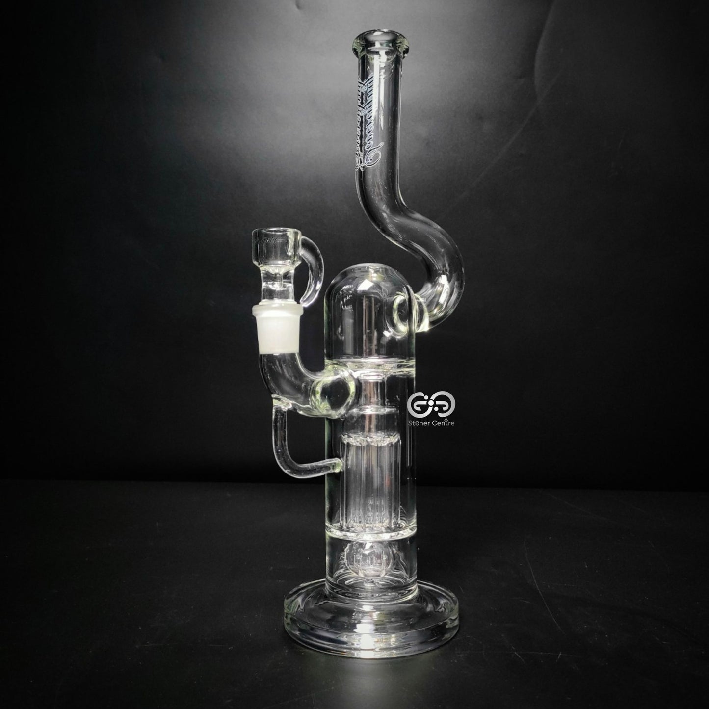 Glass Bong | SOVEREIGNTY 14 INCH PEYOTE PILLAR WITH IMPREIAL AND 8-ARM PERCOLATOR