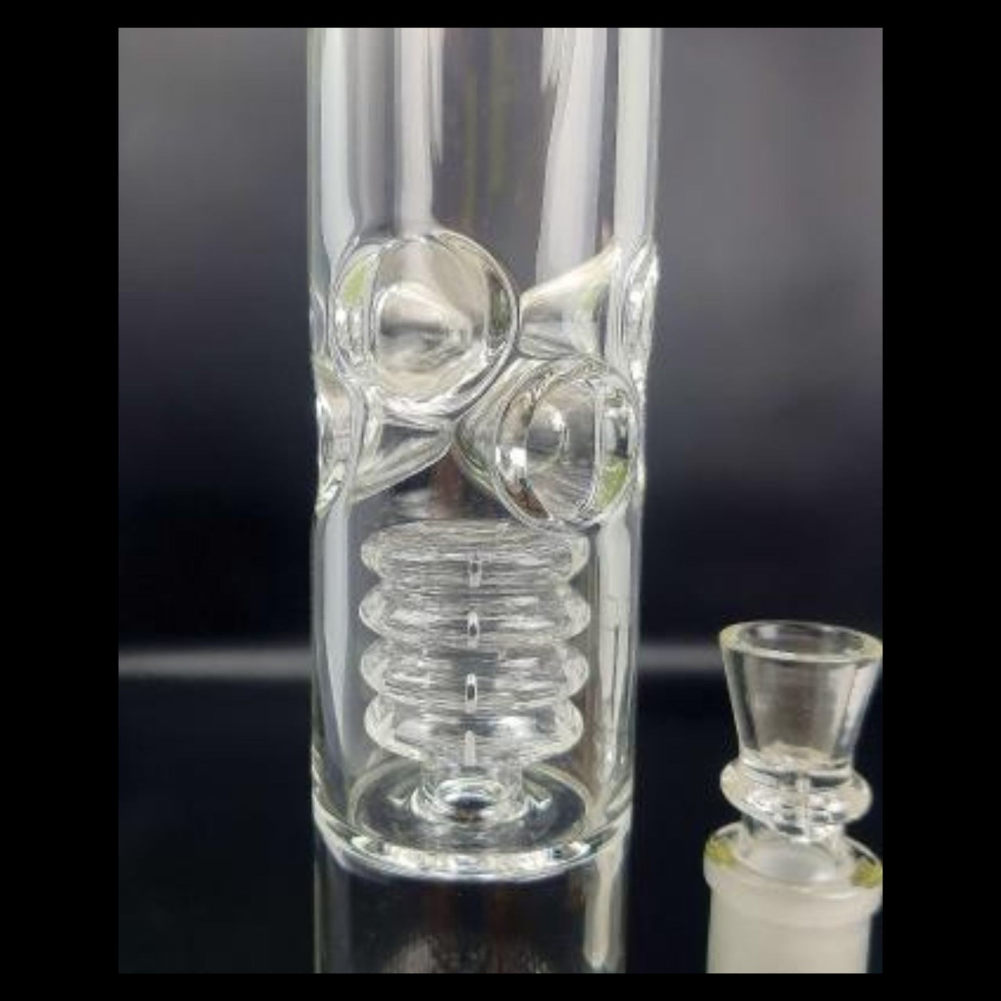 Glass Bong | EMPTY SCIENTIST TRIPLE HONEYCOMB PERCOLATOR STRAIGHT 18 INCH