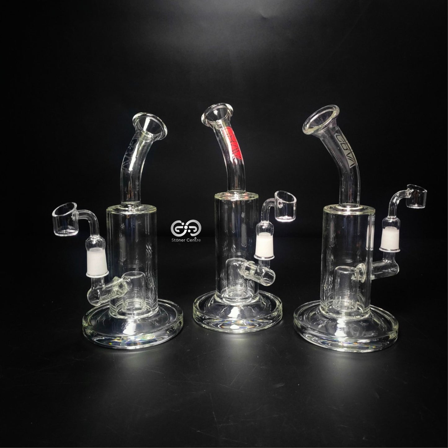 Glass Bong | GRAV LAB WITH QUARTZ BANGER 9.5 INCH