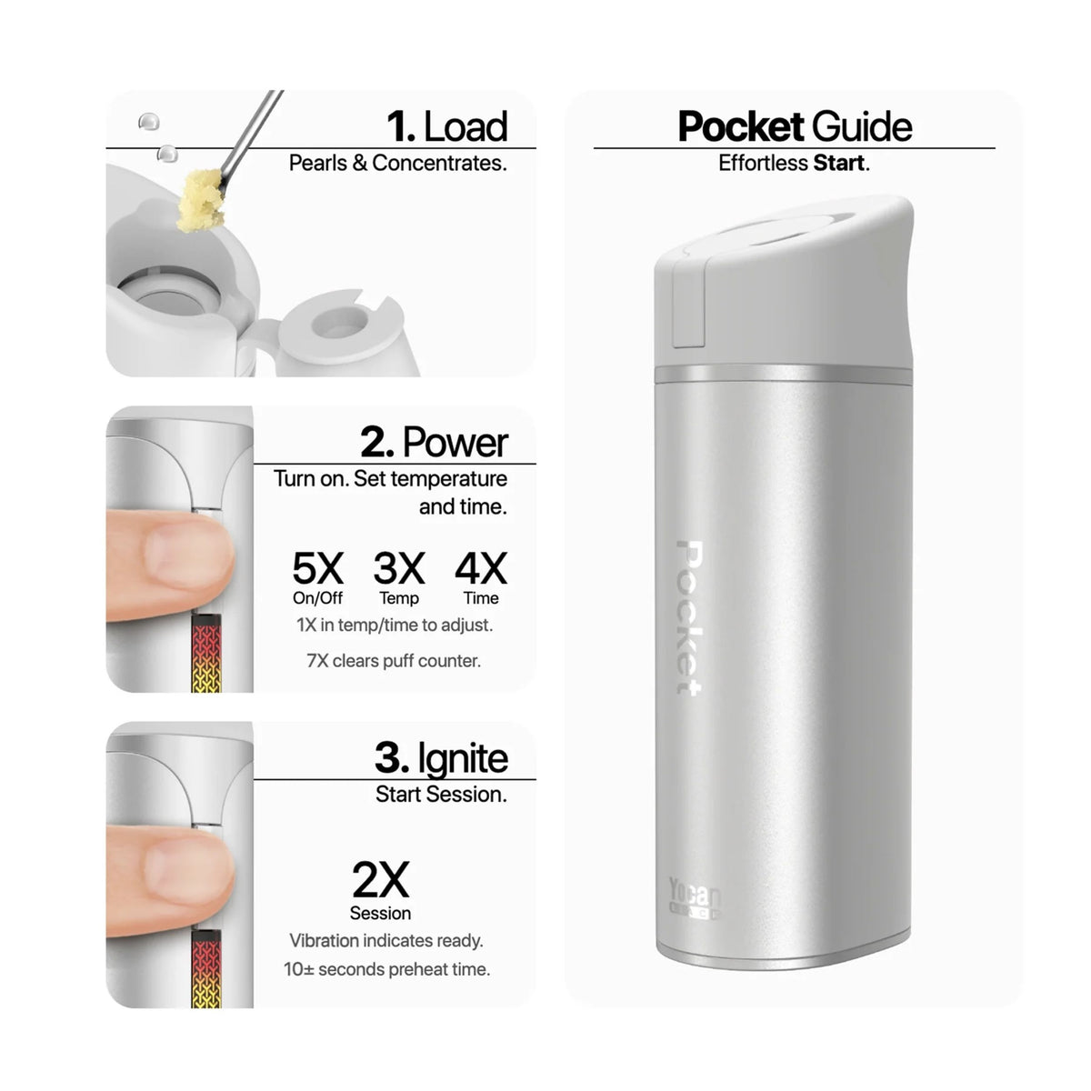 YOCAN | POCKET CONCENTRATE VAPORIZER / WAX CONCENTRATE