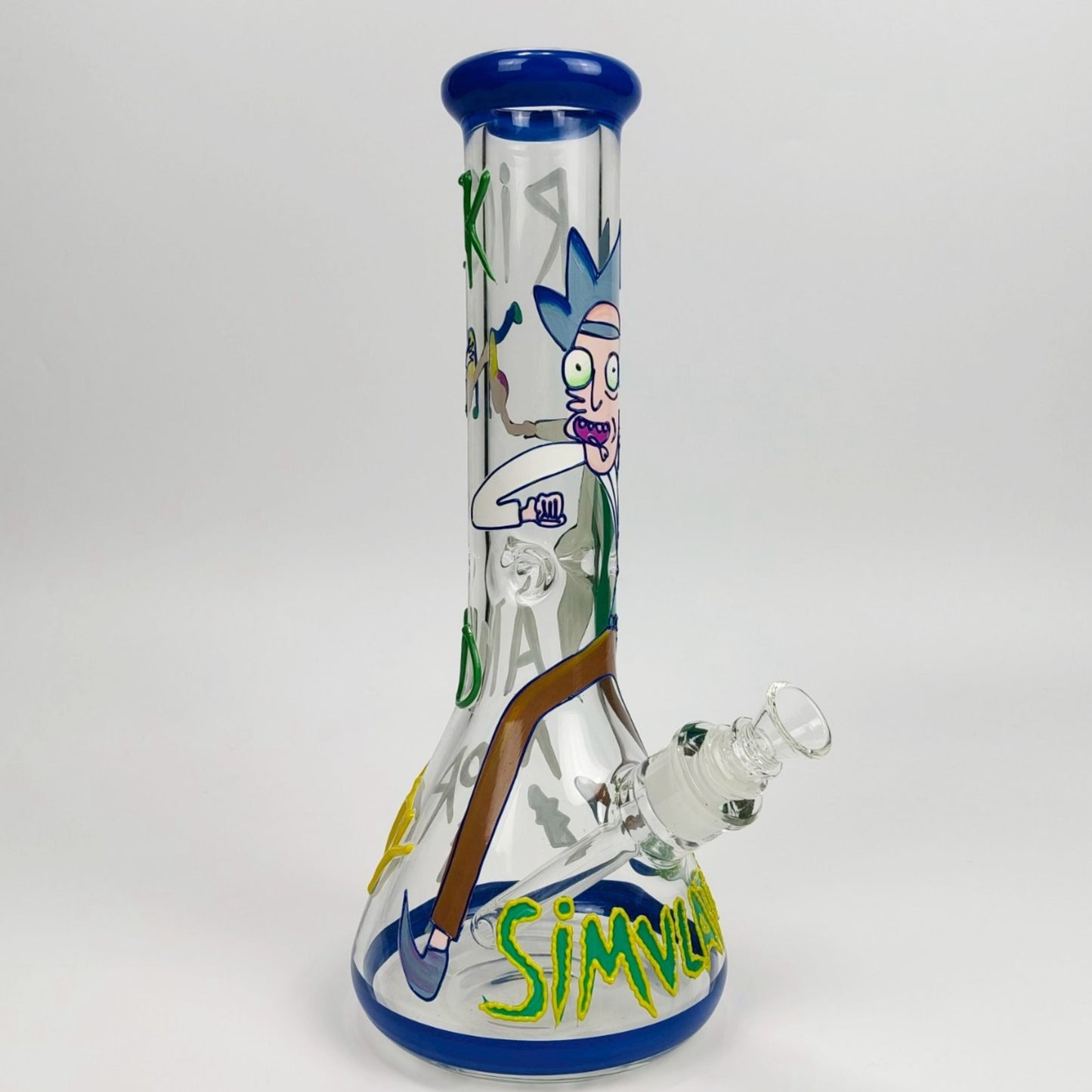 Glass Bong | 3D RICK AND MORTY 12.5 INCH #11