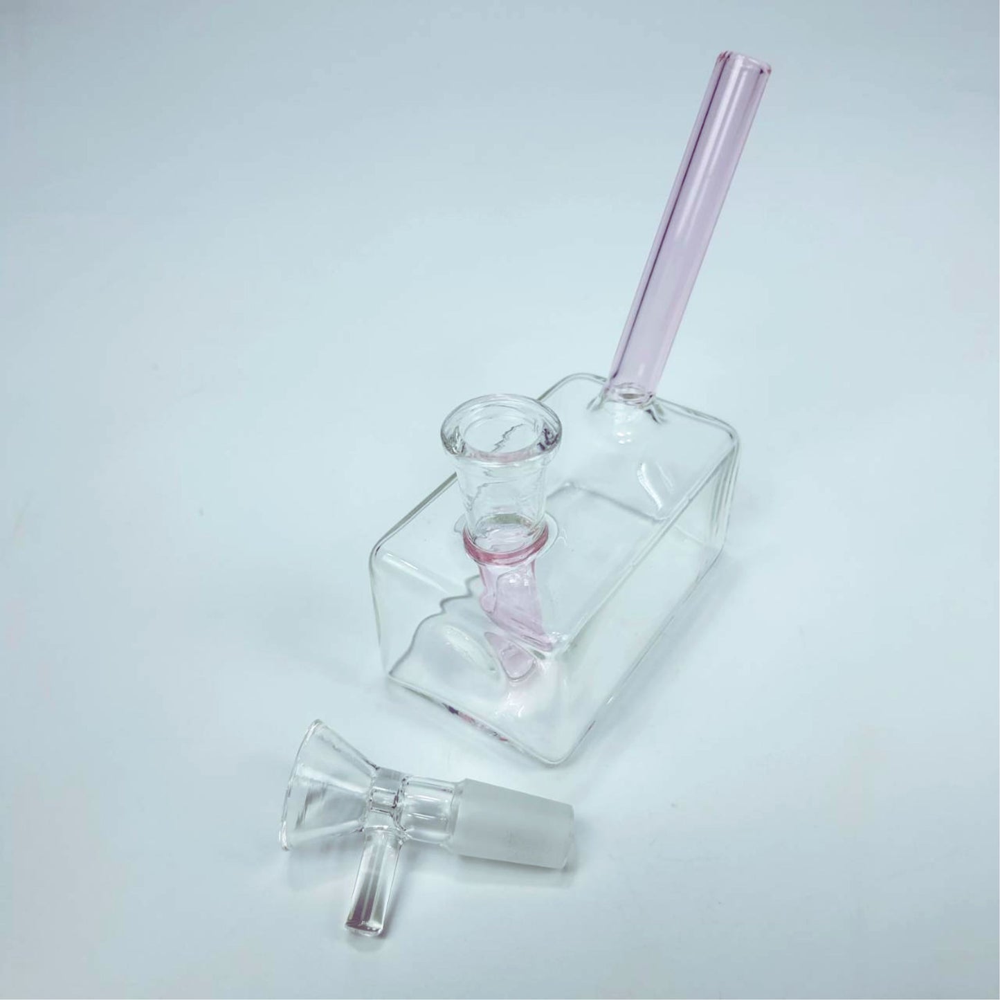 GLASS BONG | MINI BOX BONG 4.5 INCH