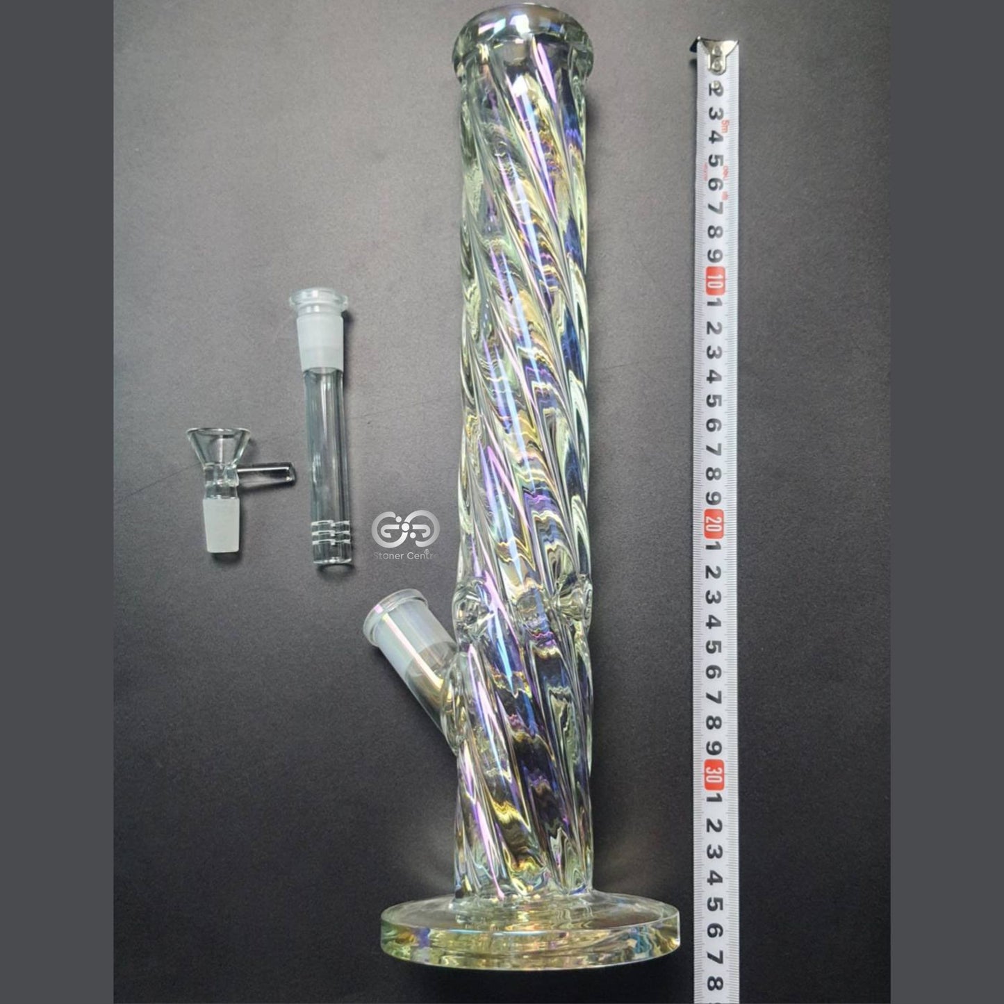Glass Bong | TWISTY STRAIGHT 14 INCH
