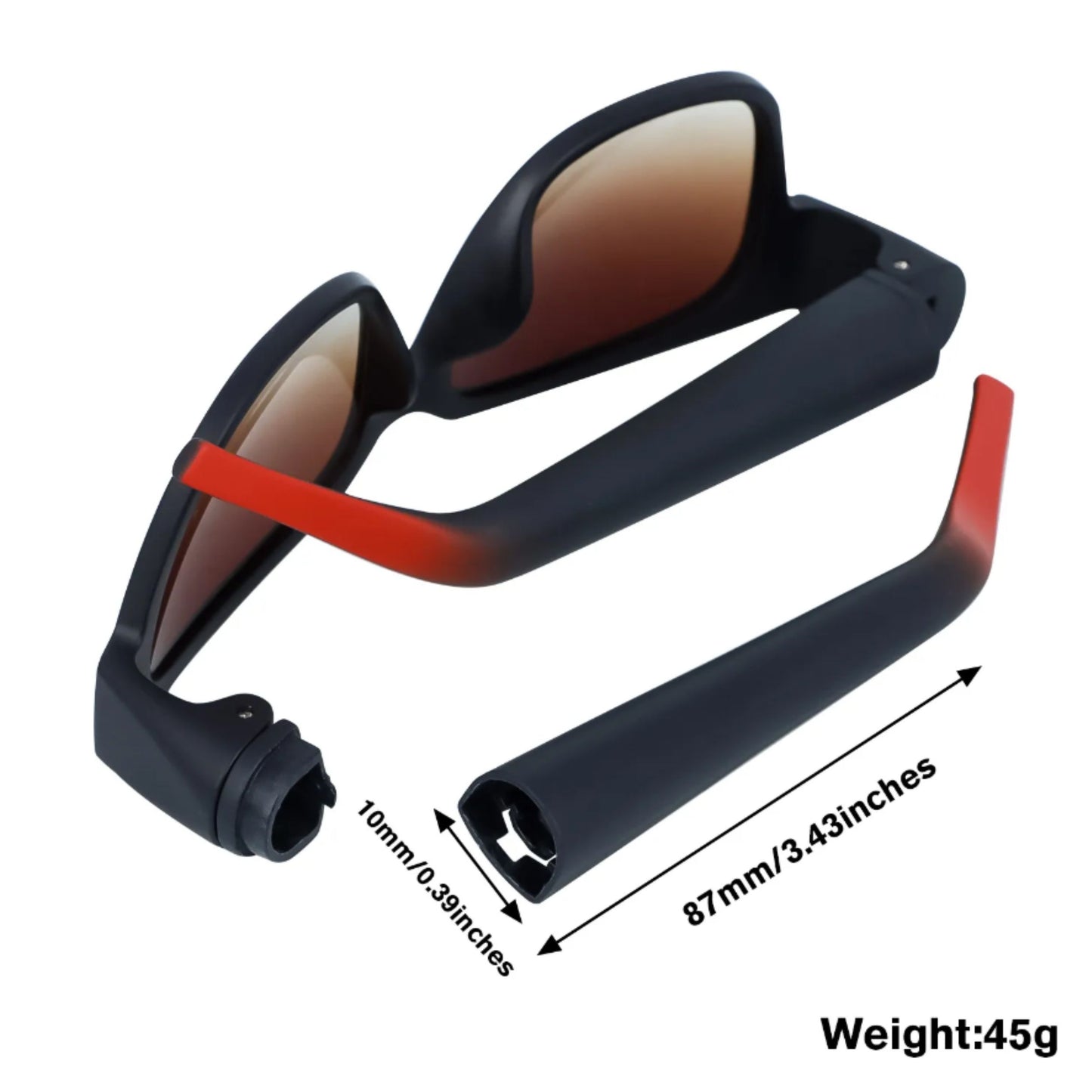 HONEYPUFF SUNGLASSES WITH HIDDEN STORAGE