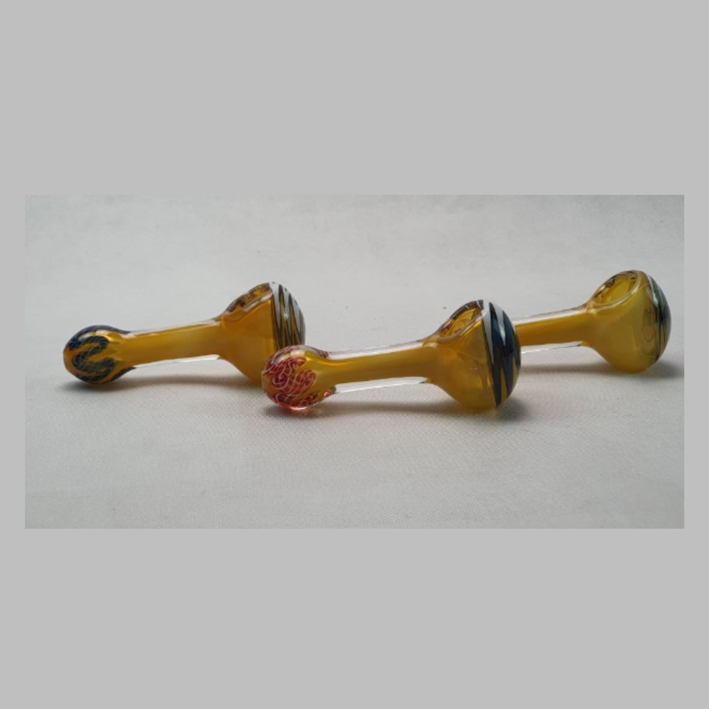 PIPE | DAZED CLASSIC SPOON YELLOW PIPE 4 INCH