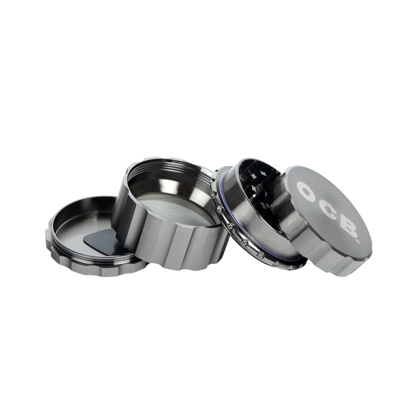 GRINDER | OCB PREMIUM GRINDER ALUMINIUM 4 LAYERS 50MM