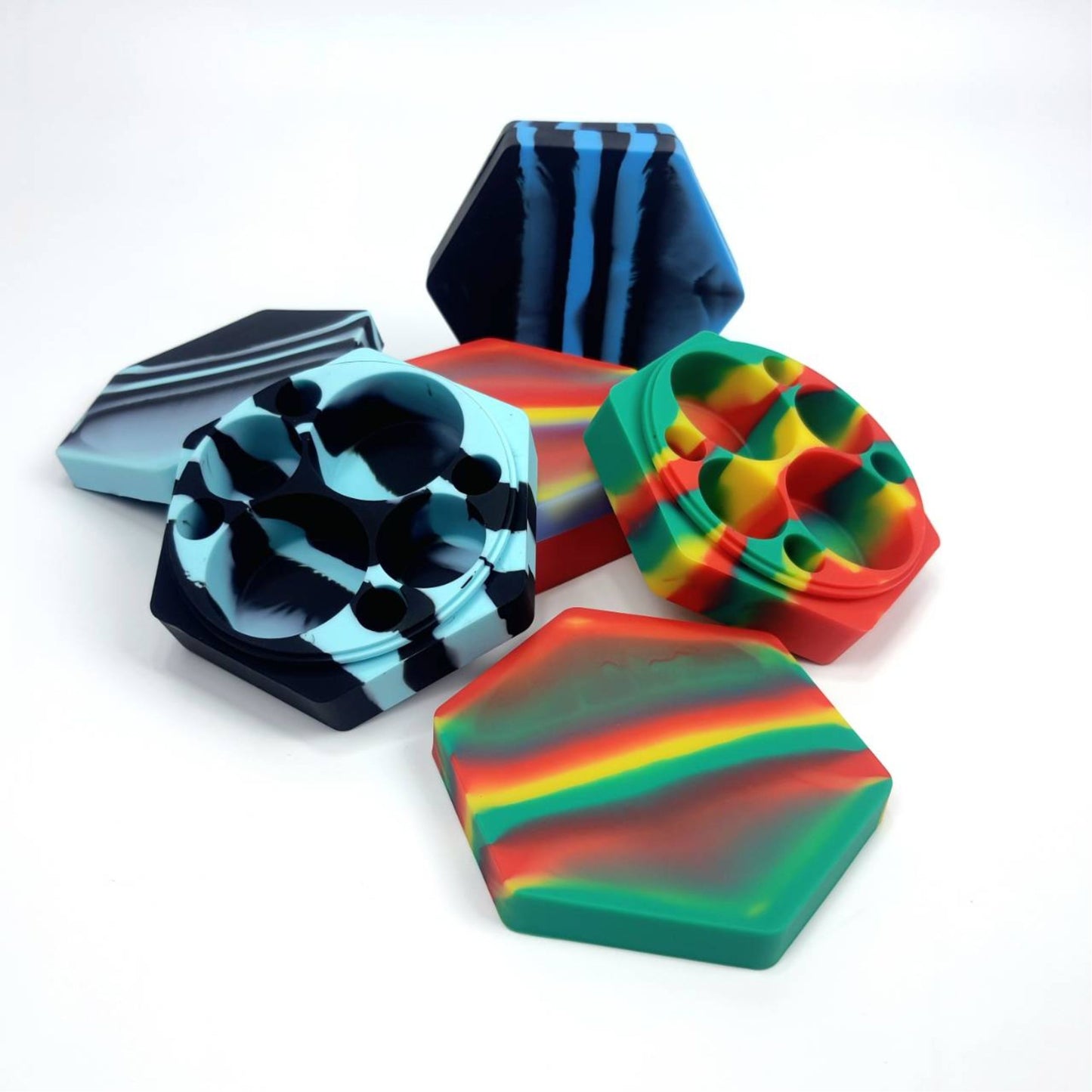 SILICONE | 98ML - 8 SLOT SILICONE CONTAINER