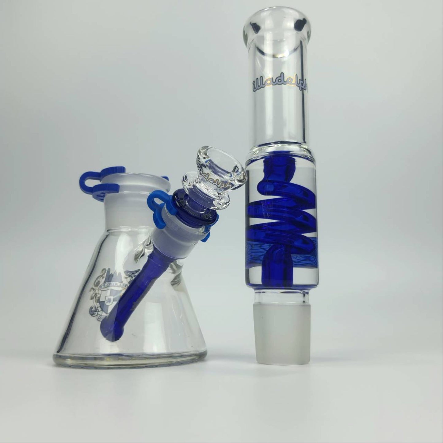Glass Bong | ILLADELPH MIDDLE LEGO 11.5 INCH